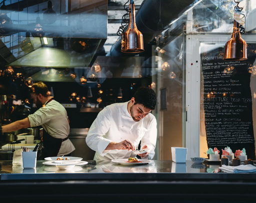 Luxury Dining in SG : Interactive kitchen tour showcasing culinary techniques and artistry